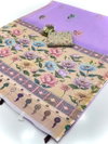 Tew Soft Linen Fabric Saree Wholesale Clothing Distributors In India